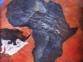 Los cuernos de Africa.2020. T mixta sobre papel. 50 x 35 cm (2)